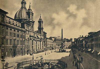 Roma - Circo Agonale - Iglesia de Santa Inés - Fuentes de Bernini de Unbekannt