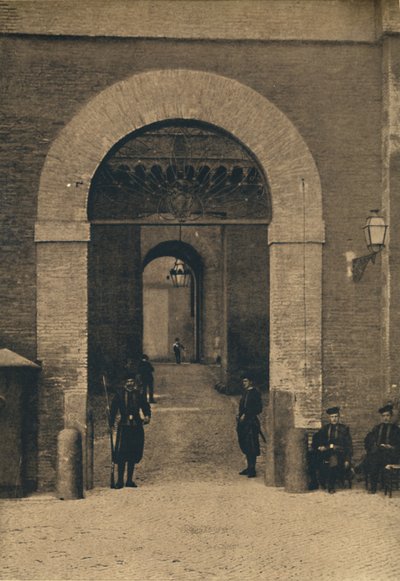 Roma - Entrada al Palacio del Vaticano, 1910 de Unbekannt
