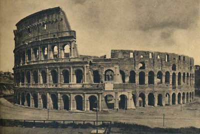 Roma - Anfiteatro Flavio conocido como Coliseo, 1910 de Unbekannt
