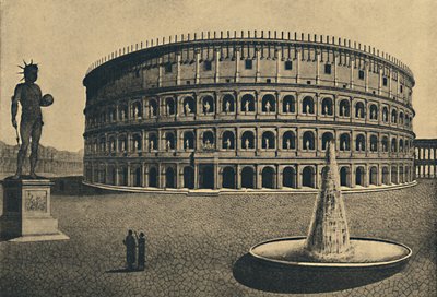 Roma - Reconstrucción imaginaria del Coliseo, 1910 de Unbekannt