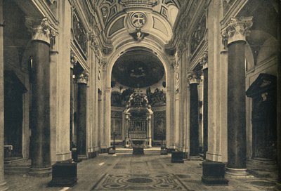 Roma - Interior de la Basílica de la Santa Cruz de Jerusalén de Unbekannt