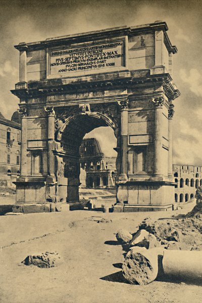 Roma - Foro Romano - Arco de Tito, 1910 de Unbekannt