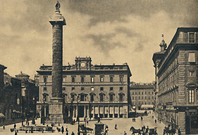 Roma - Plaza y columna de Marco Aurelio de Unbekannt