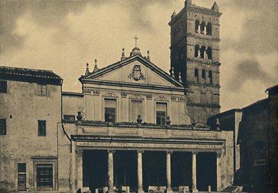 Roma - Iglesia de Santa Cecilia, 1910 de Unbekannt