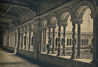 Roma - San Pablo Extramuros - Claustro del Monasterio de los Monjes Benedictinos de Unbekannt