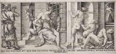Caridad romana, 1500s de Unbekannt