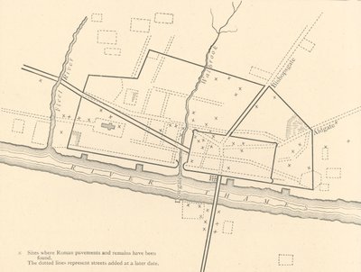Londres romana, 1908 de Unbekannt