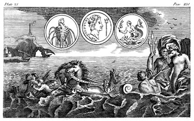 Dios romano Neptuno, siglo XVIII de Unbekannt