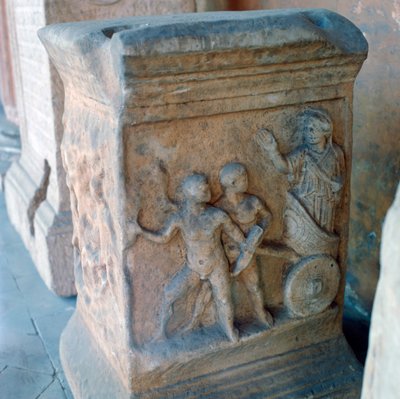 Escultura de mármol romana de Unbekannt