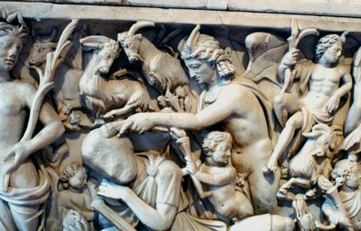 Sarcófago romano con la leyenda de Selene y Endimión, 230-235 d.C. de Unbekannt