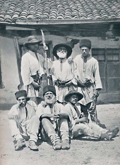 Campesinos rumanos, 1912 de Unbekannt