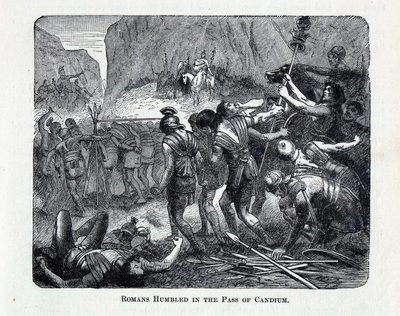 Romanos humillados en el Paso de Caudium, 1882 de Unbekannt