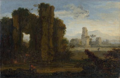 Paisaje romántico de Unbekannt