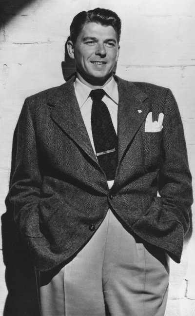 Ronald Reagan 1911-2004, 40º Presidente de los Estados Unidos de América, c1940s de Unbekannt