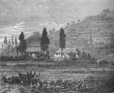 Rorkes Drift antes del ataque, 1879, c1880 de Unbekannt