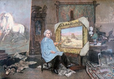 Rosa Bonheur en su Estudio, 1893 de Unbekannt