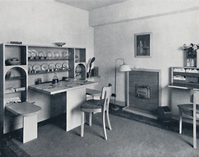 Galería Rowley de Arte Decorativo Ltd - Comedor-sala de estar combinados, 1939 de Unbekannt