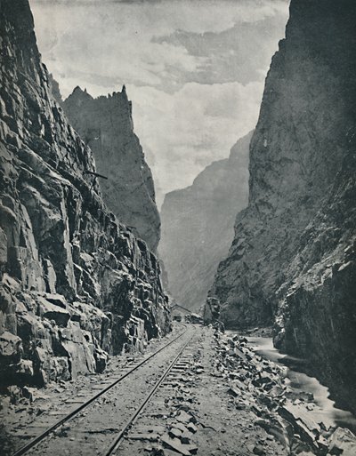 Garganta Real del Arkansas, c1897 de Unbekannt