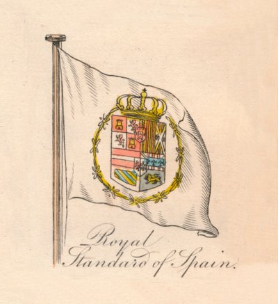 Estandarte Real de España, 1838 de Unbekannt