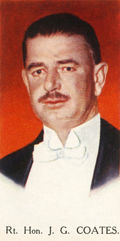 Rt. Hon. J. G. Coates, 1927 de Unbekannt
