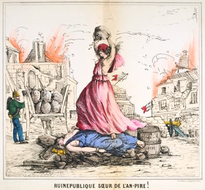Ruinepublique Soeur de lAn-pire!, 1871 de Unbekannt