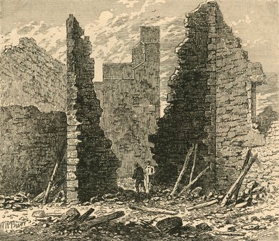 Ruinas del Barbican en Ludgate Hill de Unbekannt