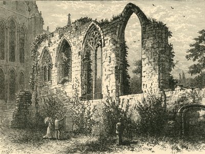 Ruinas del Salón Guesten, 1898 de Unbekannt