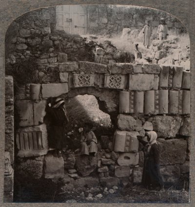 Ruinas de la Casa de Lázaro, c1900 de Unbekannt