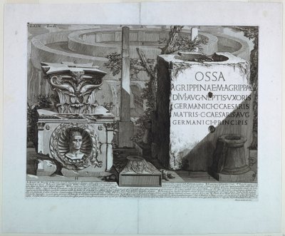 Ruinas del Mausoleo de Octavio Augusto, Le Antichita Romane II de Unbekannt