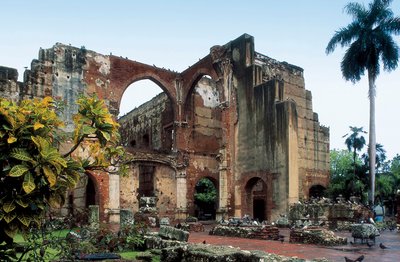 Ruinas del hospital de San Nicolás, fotografía de Unbekannt