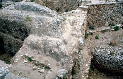 Ruinas de la ciudad griega prehistórica de Micenas de Unbekannt