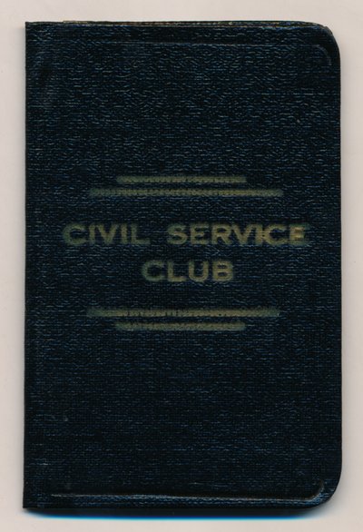 Reglas del Club del Servicio Civil, c. 1953 de Unbekannt