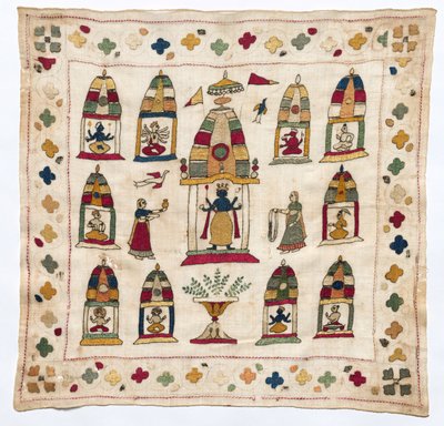 Pañuelo Rumal, 1700s de Unbekannt