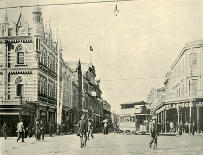 Calle Rundle, Adelaida, 1901 de Unbekannt