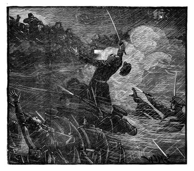 Repulsión rusa en Silistria, siglo XIX, 1888 de Unbekannt