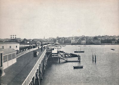 Ryde - Vista desde el Muelle, 1895 de Unbekannt