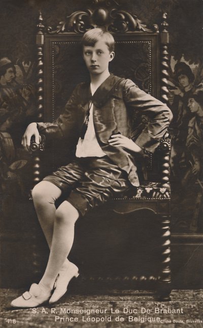 S. A. R. Monseigneur Le Duc De Brabant Príncipe Leopoldo de Bélgica, c. 1910 de Unbekannt