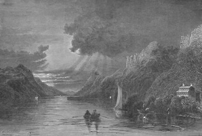 Sabbath-Day Point, Lago George, 1883 de Unbekannt