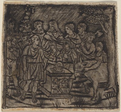 Sacrificio, c. 1510-1530 de Unbekannt