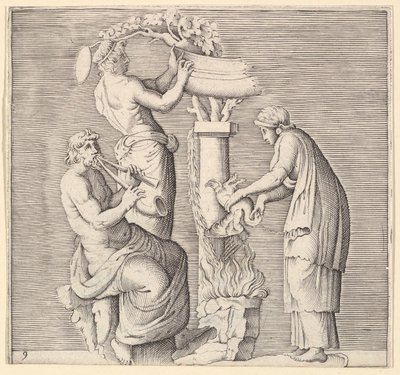 Sacrificio de un Cisne de Unbekannt