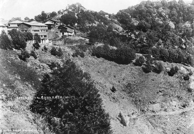 Sadar Bazar y Kalana Hill, Chakrata, 1917 de Unbekannt