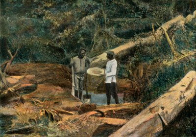 Saint-Elie. La Battee búsqueda de oro, 1900 de Unbekannt