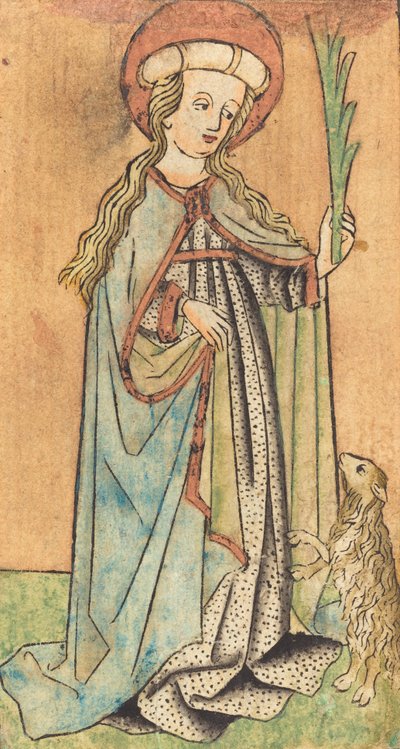 Santa Inés, c. 1450 de Unbekannt