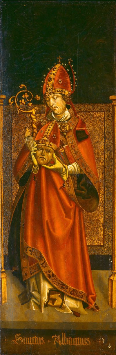 San Albano de Maguncia, c. 1500-1525 de Unbekannt