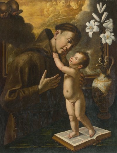San Antonio de Padua con el Niño Jesús de Unbekannt