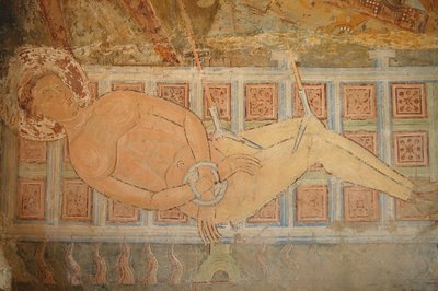 Frescos de la capilla de San Blas, Berzé la Ville, Francia de Unbekannt