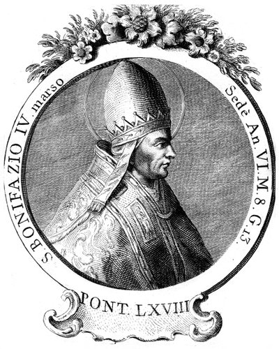 San Bonifacio IV, Papa de la Iglesia Católica de Unbekannt