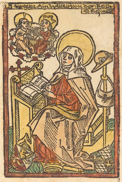 Santa Brígida, c. 1480-1500 de Unbekannt