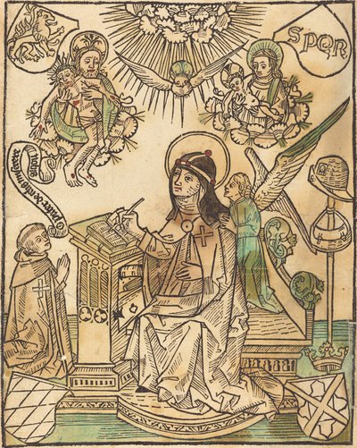 Santa Brígida, c. 1480 de Unbekannt
