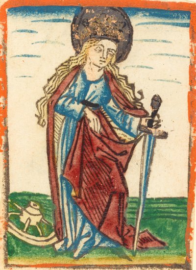 Santa Catalina, c. 1480 de Unbekannt
